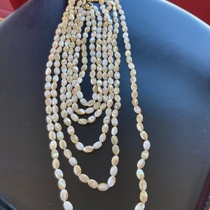 Mother of Pearl set of necklaces
